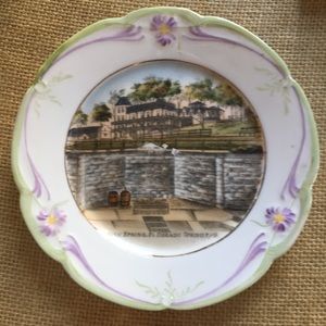 Sweet vintage Wheelock plate depicting Eldorado Sp